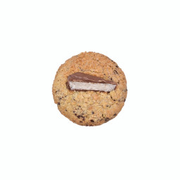 Cookie bounty fabriqué artisanalement par la biscuiterie les Manottes à Vienne