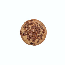 Cookie daim fabriqué artisanalement par la biscuiterie les Manottes à Vienne